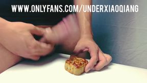 Cum on My Mooncake - Food Porn - Fully Video