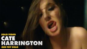 Cate Harrington Red Toy Solo Video