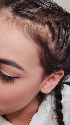 Heavy Make up Transformation CEI Dildo Vibrator Masturbation