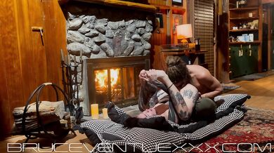 Passionate Tattooed Babe has Multiple Fire Orgasms with Lumber Jacks Huge Cock in Tantric Style