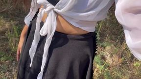 Adventurous Outdoor Fun with My Cute Step-Sister in the Jungle! - Srilankan Cute Step Sis Doggy Sex and Rough Fuck in Jungle Outdoorකැරි බේරෙන්න හුකමු කෙල්ලට