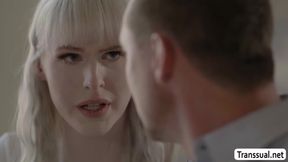 Hot shemale throats and barebacks handsome dudes wet ass