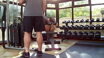 GYM CLASS WITH HUGE BOOBS MILF