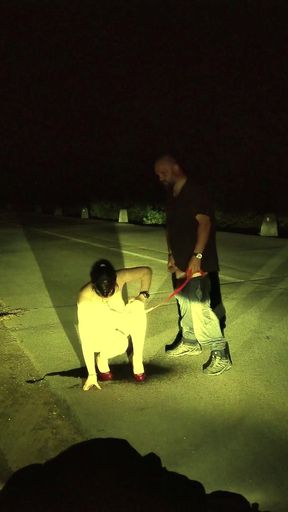 Extreme Street Pissing in the Mouth and Sperm