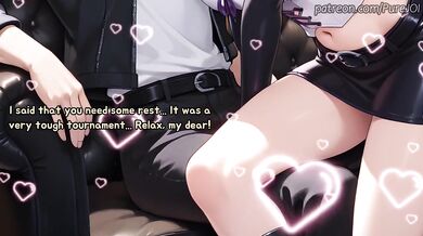 rewards her champion with hot rough anime hentai sex