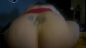 Jiggly White PAWG MILF Lotuss Queen Bounces up & Down on BBC