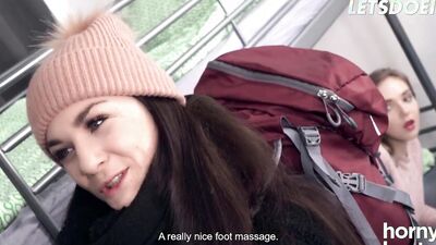 Horny Slut Oxana Chic Fucks Cheating Husband In Hostel Room - HORNY HOSTEL