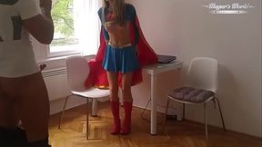 Behind The Scenes Of Small titted superwomen Gina Gerson has to save Mugur