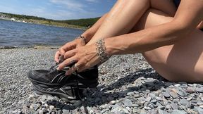 Sweaty Feet by the Sea