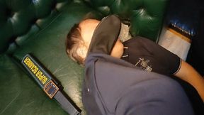 Foot and scissors domination by fantasy security guards