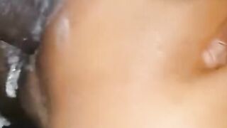 Small jamaican 19 yo gets vagina cream