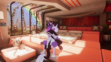 Tired Girlfriend Surprised By Furry Futa ERP In VRChat