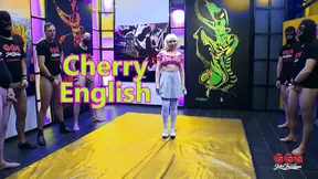 Cherryenglish takes on multiple cocks in a hardcore German gangbang