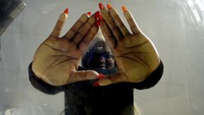 Macro Crushed Between Giant Breasts