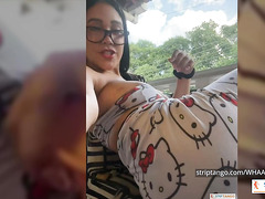 Slow circles she masturbates on cam! Joy- Edge and beg do not cum!