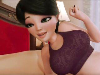 Shemale hentai mom and sisters sex clip night - 3D Animation ENG