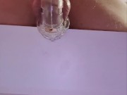 Fuck machine anal orgasm