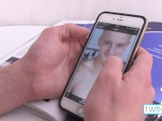 Horny After College! Hot Stud Charles Strokes His Pecker!