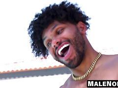 Tony Genius BBC raw drills Benny Foxs gaping ass relentlessly