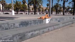 Friederike Nude in Barceloona