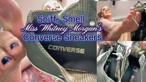 Sniff Smell Miss Whitney Morgan's Converse Sneakers Pt 1 - wmv