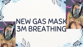 New Gas Mask 3M Breathing