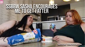 SSBBW Sasha Encourages Me to Get Fatter (720p)