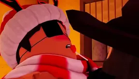 Two Horny Teens Get Lost in Steamy Gay Roleplay Inside a Virtual Roblox World – 18+