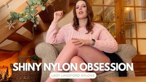 Shiny & Crotchless - These Nylons Will Make You Explode!