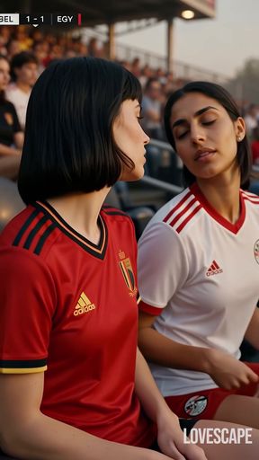 Women's soccer match
