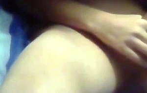 Amateur crossdresser dildoing on cam 2
