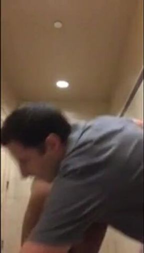 Black Thief Pounded by White Manager in Restroom