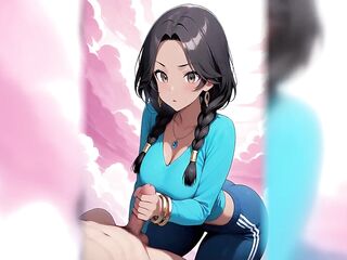 Black Manga Girlfriend Has A Ideal Body (AI)