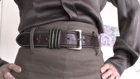 Exciting Belt Fitting with a Linen Skirt, Part 2, Lady Victoria Valente