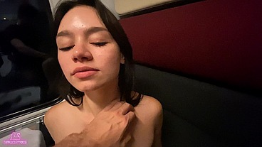 I slept with my neighbor on the train and got a facial. Eva Murkovski.