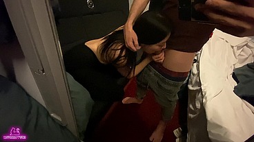 I slept with my neighbor on the train and got a facial. Eva Murkovski.