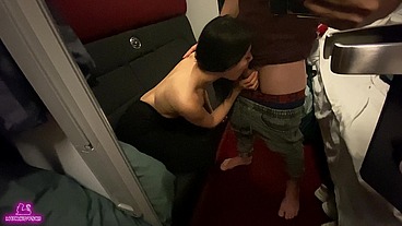 I slept with my neighbor on the train and got a facial. Eva Murkovski.