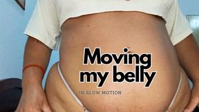 Moving my belly (in slow motion)