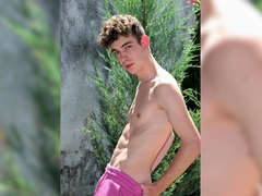 Skinny curly boy with monster dick and big balls pic comp