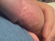 holiday weekend relaxing and playing with cock ring