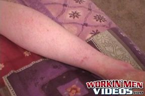 Kinky mature senior jerking off in a passionate and hot solo