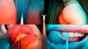 Shrunk Step-Bro Teased in Mouth, Boobs, and Butt Trap