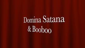 Part 3:- Booboo gets punished with CBT with Domina Satana