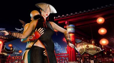 CHINESE BITCH BOUNCE ON FAT COCK AFTER BATTLE - Aki - Street Brawlers Adult