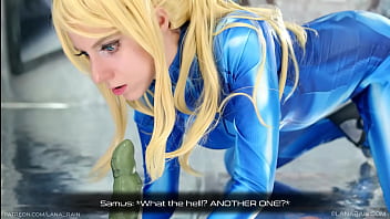 Samus Aran Subdues The Alien Threat