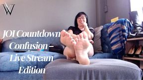 JOI Countdown Confusion – Live Stream Edition