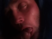 Tranny gives 5 star blowjob to straight Boi part 2