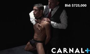 BoyForSale Cain Marko breeds Milo Miles' tiny wet hole