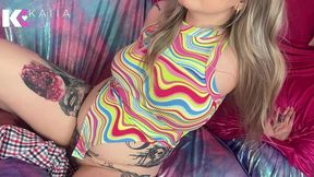 hungry horny step-sister pussy swallows & unbirths surprised step-brother
