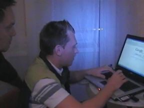 The internet disruption with the two fuck pussies